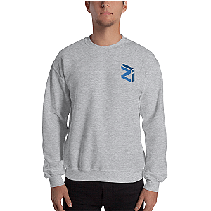 Zilliqa Merch  – Men’s Embroidered Crewneck Sweatshirt TCP1607