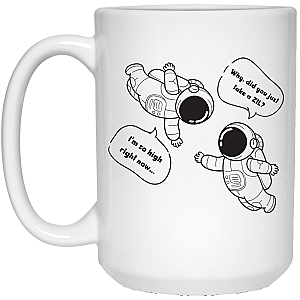 Zilliqa Merch - Zilliqa astronauts 15 oz. White Mug TCP1607