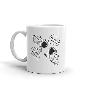 Zilliqa Merch - Zilliqa astronauts White Mug (11 oz. &amp; 15. Oz.) TCP1607