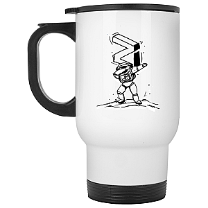 Zilliqa Merch - White Travel Mug TCP1607