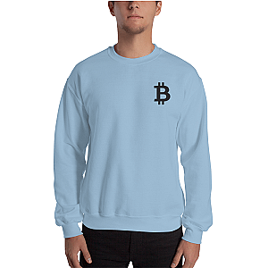 Bitcoin Merch - Men's Embroidered Crewneck Sweatshirt TCP1607