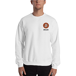 Bitcoin Merch - Men's Embroidered Crewneck Sweatshirt TCP1607