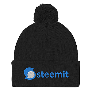 Steem Merch - Steemit Pom-Pom Beanie TCP1607