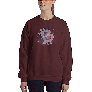 Bitcoin Merch - Universe Women’s Crewneck Sweatshirt TCP1607