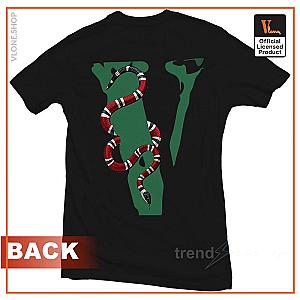 Vlone T-Shirts – VLONE Friends Snake Printed T-Shirt VL2409