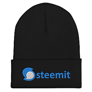 Steem Merch - Steemit Cuffed Beanie TCP1607