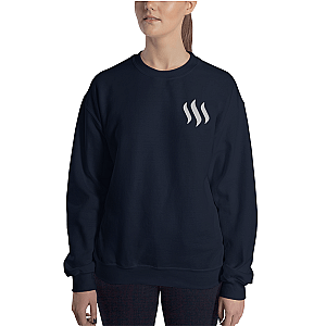 Steem Merch – Women’s Embroidered Crewneck Sweatshirt TCP1607