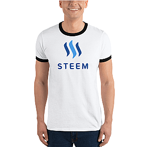 Steem Merch – Men’s Ringer T-Shirt TCP1607