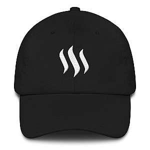 Steem Merch white - Baseball Cap TCP1607