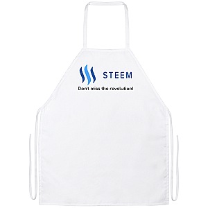 Steem Merch - Don't Miss The Revolution Apron TCP1607