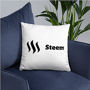 Steem Merch - Black Pillow TCP1607