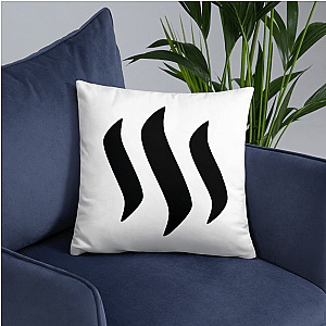 Steem Merch - Black Pillow TCP1607