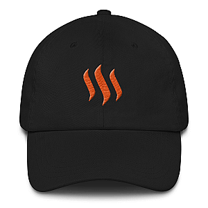 Steem Merch Orange - Baseballcap TCP1607