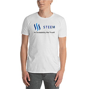 Steem Merch - Steem in scalability we trust Men's T-Shirt TCP1607