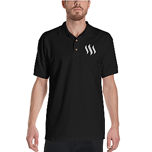 Steem Merch - Men's Embroidered Polo Shirt TCP1607