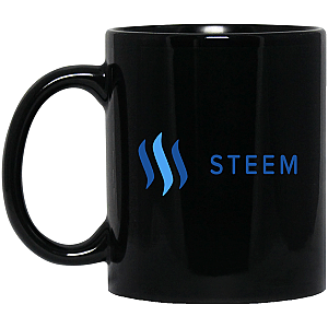 Steem Mugs - 11 oz. Black Mug TCP1607