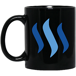 Steem Mugs - 11 oz. Black Mug TCP1607