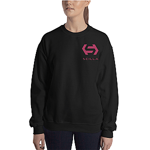 Zilliqa Merch - Scilla Women's Embroidered Crewneck Sweatshirt TCP1607