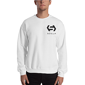 Zilliqa Merch - Scilla Men’s Embroidered Crewneck Sweatshirt TCP1607