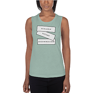 Zilliqa Merch - Scalable, secure, decentralized  Women’s Sports Tank TCP1607