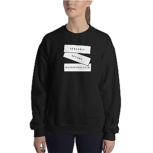 Zilliqa Merch - Scalable, secure, decentralized  Women’s Crewneck Sweatshirt TCP1607