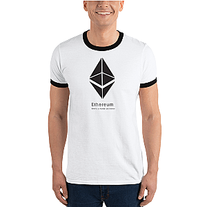 Ethereum T-shirts - Buterin, co-founder and inventor Men's Ringer T-Shirt TCP1607