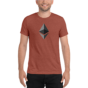 Ethereum T-shirts - Ethereum logo Men's Tri-Blend T-Shirt TCP1607