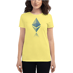 Ethereum T-shirts - Ethereum reflection design Women's Short Sleeve T-Shirt TCP1607