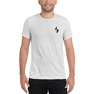 Ethereum T-shirts - Ethereum surface design Men's Embroidered Tri-Blend T-Shirt TCP1607