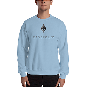 Ethereum Merch - Logo Men’s Crewneck Sweatshirt TCP1607