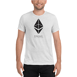 Ethereum T-shirts - Buterin, co-founder and inventor Men's Tri-Blend T-Shirt TCP1607