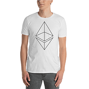 Ethereum T-shirts - Ethereum line design Men's T-Shirt TCP1607