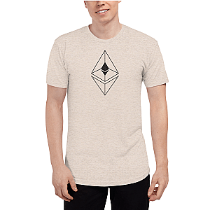 Ethereum T-shirts - Ethereum line design Men's Track Shirt TCP1607