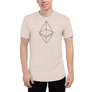 Ethereum T-shirts - Ethereum line design Men's Track Shirt TCP1607