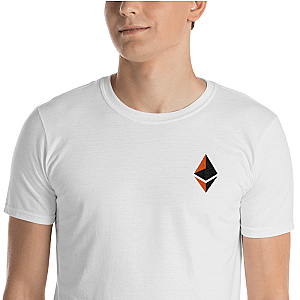 Ethereum T-shirts - Ethereum logo Men's Embroidered T-Shirt TCP1607