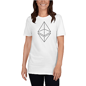 Ethereum T-shirts - Ethereum line design Women's T-Shirt TCP1607