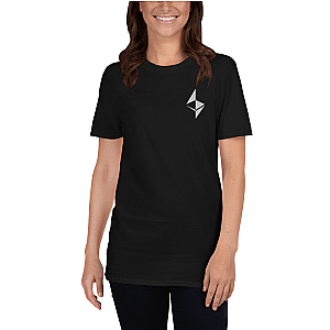 Ethereum T-shirts - Ethereum surface design Women's Embroidered T-Shirt TCP1607