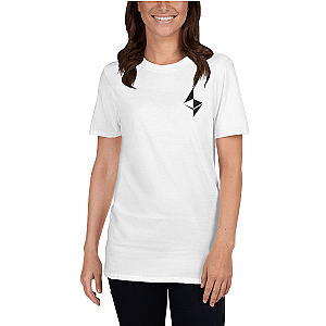 Ethereum T-shirts - Ethereum surface design Women's Embroidered T-Shirt TCP1607