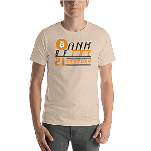 Bitcoin T-shirts - Bank of the 21. century Men's Premium T-Shirt TCP1607