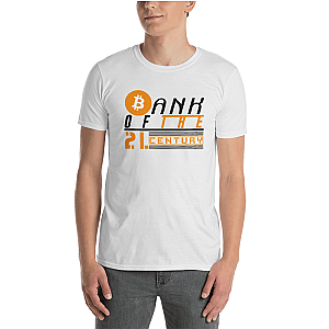 Bitcoin T-shirts - Bank of the 21. century Men's T-Shirt TCP1607