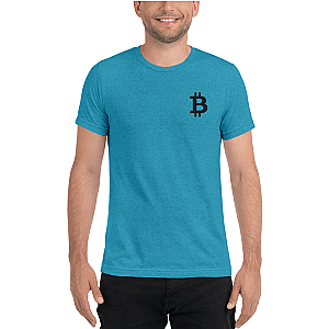 Bitcoin T-shirts - Bitcoin Men's Embroidered Tri-Blend T-Shirt TCP1607