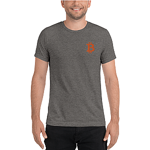 Bitcoin T-shirts - Bitcoin Men's Embroidered Tri-Blend T-Shirt TCP1607