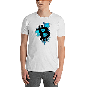 Bitcoin T-shirts - Bitcoin color cloud  Men's T-Shirt TCP1607