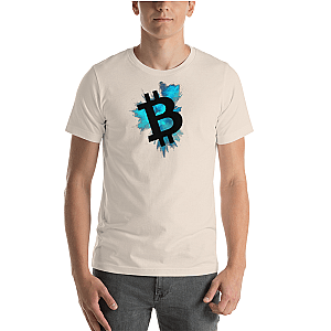 Bitcoin T-shirts - Bitcoin color cloud  Men's Premium T-Shirt TCP1607