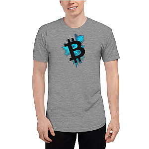 Bitcoin T-shirts - Bitcoin color cloud  Men's Track Shirt TCP1607