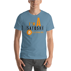 Bitcoin T-shirts - I'm a satoshi billionaire Men's Premium T-Shirt TCP1607