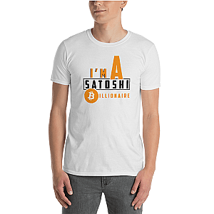 Bitcoin T-shirts - I'm a satoshi billionaire Men's T-Shirt TCP1607