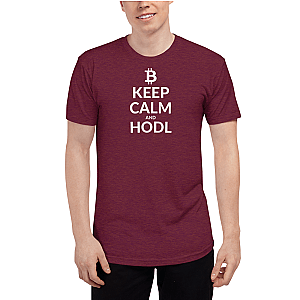 Bitcoin T-shirts - Keep calm Men's Track Shirt TCP1607