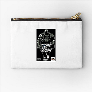 Respected Strength Coach Ct Fletcher Zipper Pouches
