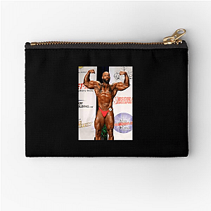 Bodybuilding Mentor Figure Ct Fletcher Zipper Pouches